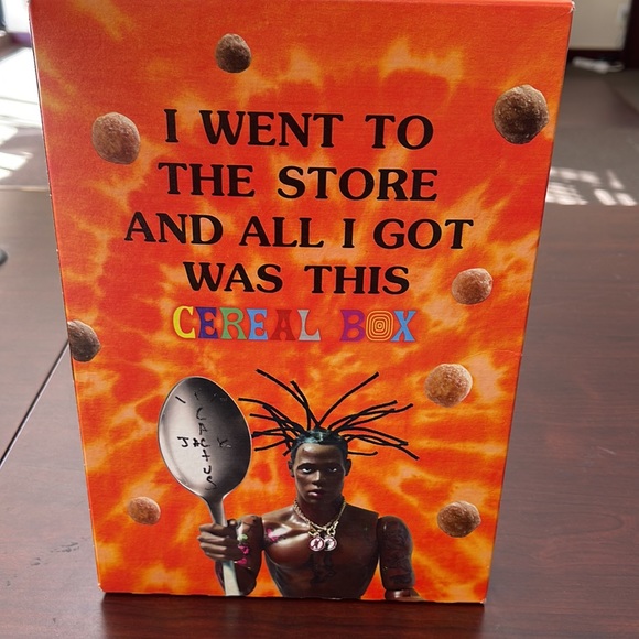 COPY - Travis Scott Reese’s Puffs cereal Memorabilia NOT EDIBLE - Picture 2 of 2